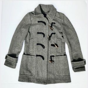 Grey Banana Republic wool pea coat